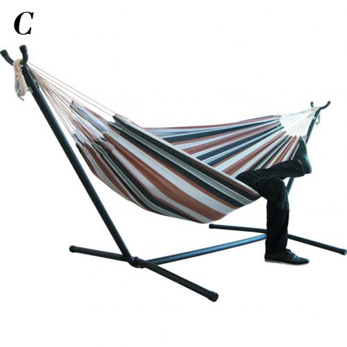 Foldable Portable Garden Stripe Canvas Hammock Sleeping