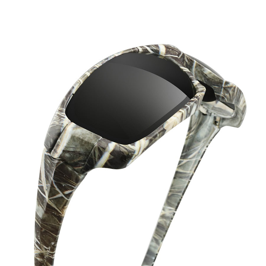 NEWBOLER Fishing Sunglasses 4 Polarized UV lens Camouflage Frame Men Women