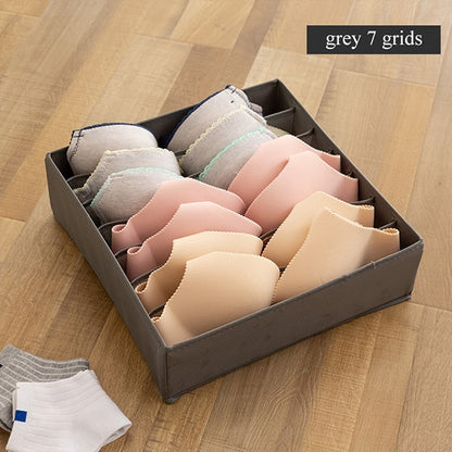 Closet organizer for socks home separated underwear storage box Dormitory