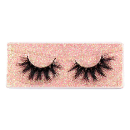 FOXESJI Makeup Eyelashes 3D Mink Lashes Fluffy Soft Wispy