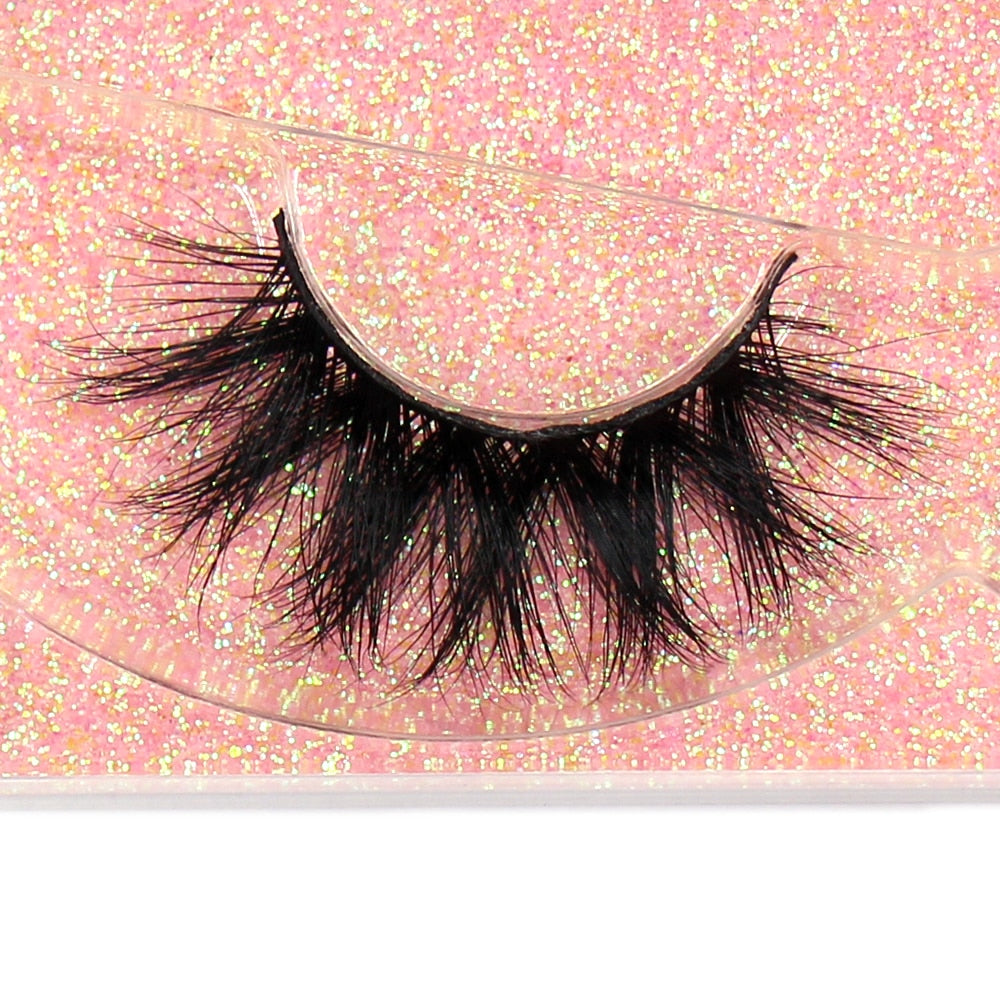 FOXESJI Makeup Eyelashes 3D Mink Lashes Fluffy Soft Wispy