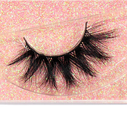 FOXESJI Makeup Eyelashes 3D Mink Lashes Fluffy Soft Wispy