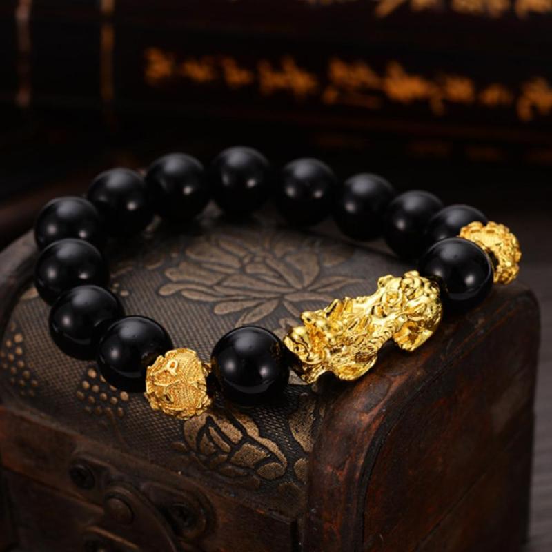 Brave Troops Beads PIXIU Bracelet for Women Men Beads Couple