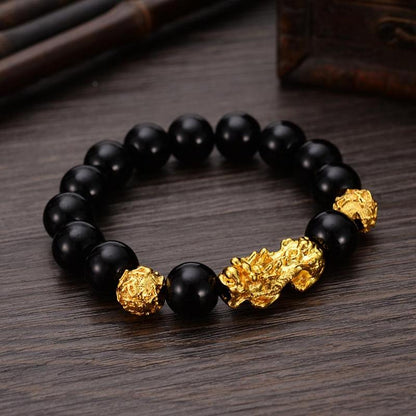 Brave Troops Beads PIXIU Bracelet for Women Men Beads Couple