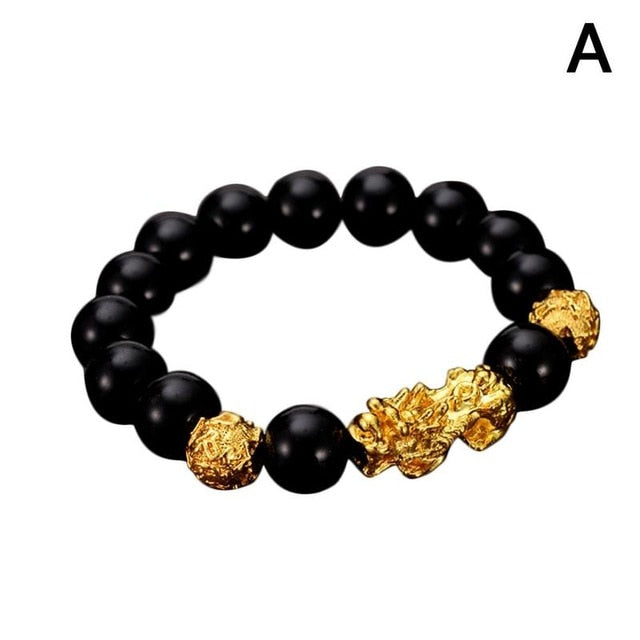 Brave Troops Beads PIXIU Bracelet for Women Men Beads Couple