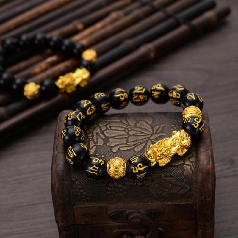 Brave Troops Beads PIXIU Bracelet for Women Men Beads Couple