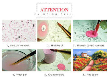 Personality Photo Customized DIY  Painting By Numbers Picture Drawing Coloring