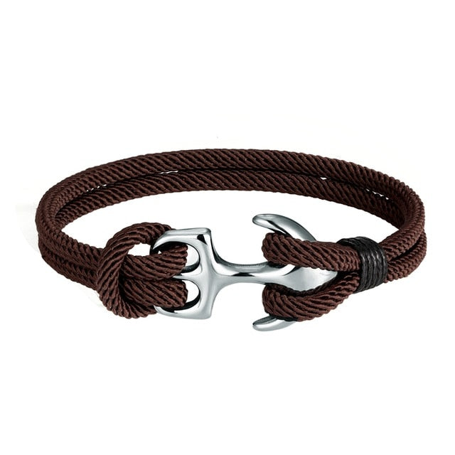 MKENDN U shape Survival Rope Bracelet