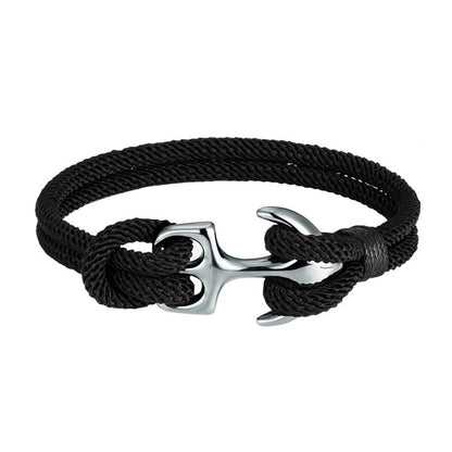 MKENDN U shape Survival Rope Bracelet