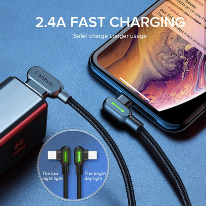 LED USB Cable Fast Charging Mobile Phone Charger