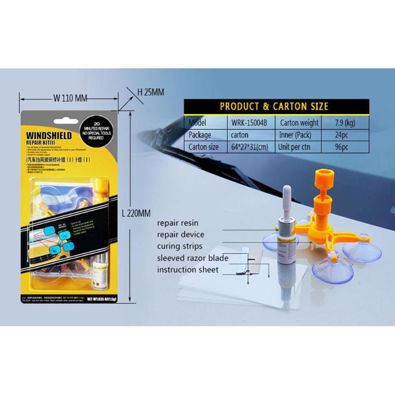 CRACKED GLASS REPAIR KIT